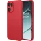 Phonesta Soft Silk Silicone Back Cover hoesje voor OnePlus 15R - Rood