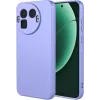 Phonesta Soft Silk Silicone Back Cover hoesje voor Realme GT 8 Pro - Paars