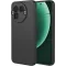 Phonesta Soft Silk Silicone Back Cover hoesje voor Realme GT 8 Pro - Zwart