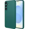 Phonesta Soft Silk Silicone Back Cover hoesje voor Samsung Galaxy S26 Plus - Donkergroen