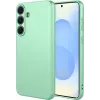 Phonesta Soft Silk Silicone Back Cover hoesje voor Samsung Galaxy S26 Plus - Matcha Green