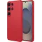 Phonesta Soft Silk Silicone Back Cover hoesje voor Samsung Galaxy S26 Ultra - Rood