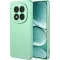 Phonesta Soft Silk Silicone Back Cover hoesje voor Xiaomi Redmi Note 15 Pro 5G - Matcha Green
