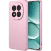 Phonesta Soft Silk Silicone Back Cover hoesje voor Xiaomi Redmi Note 15 Pro 5G - Roze