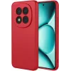 Phonesta Soft Silk Silicone Back Cover hoesje voor Xiaomi Redmi Note 15 Pro Plus / Xiaomi Poco M8 Pro - Rood