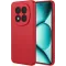 Phonesta Soft Silk Silicone Back Cover hoesje voor Xiaomi Redmi Note 15 Pro Plus / Xiaomi Poco M8 Pro - Rood
