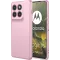 Phonesta Soft Silk Silicone Back Cover hoesje voor Motorola Edge 70 - Roze