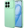 Phonesta Soft Silk Silicone Back Cover hoesje voor Xiaomi Poco F8 Pro - Matcha Green