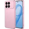 Phonesta Soft Silk Silicone Back Cover hoesje voor Xiaomi Poco F8 Pro - Roze