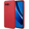 Phonesta Soft Silk Silicone Back Cover hoesje voor Google Pixel 10a - Rood