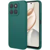 Phonesta Soft Silk Silicone Back Cover hoesje voor HONOR 400 Smart - Donkergroen