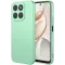 Phonesta Soft Silk Silicone Back Cover hoesje voor HONOR 400 Smart - Matcha Green
