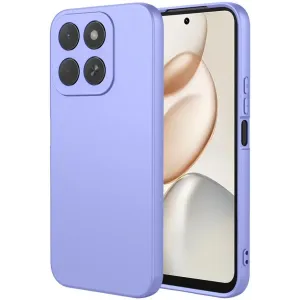 Phonesta Soft Silk Silicone Back Cover hoesje voor HONOR 400 Smart - Paars
