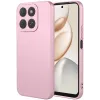 Phonesta Soft Silk Silicone Back Cover hoesje voor HONOR 400 Smart - Roze
