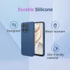 Phonesta Soft Silk Silicone Back Cover hoesje voor HONOR 400 Smart - Zwart 2