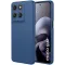 Phonesta Soft Silk Silicone Back Cover hoesje voor Motorola Moto G67/G77 - Donkerblauw