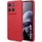 Phonesta Soft Silk Silicone Back Cover hoesje voor Motorola Moto G67/G77 - Rood