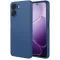 Phonesta Soft Silk Silicone Back Cover hoesje voor Oppo A6x - Donkerblauw