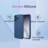 Phonesta Soft Silk Silicone Back Cover hoesje voor Oppo Reno15 - Donkerblauw 2