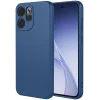 Phonesta Soft Silk Silicone Back Cover hoesje voor Oppo Reno15 F/FS - Donkerblauw