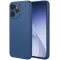 Phonesta Soft Silk Silicone Back Cover hoesje voor Oppo Reno15 Pro - Donkerblauw