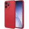Phonesta Soft Silk Silicone Back Cover hoesje voor Oppo Reno15 Pro - Rood
