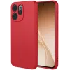 Phonesta Soft Silk Silicone Back Cover hoesje voor Oppo Reno15 Pro Max - Rood