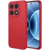 Phonesta Soft Silk Silicone Back Cover hoesje voor Xiaomi 17 - Rood