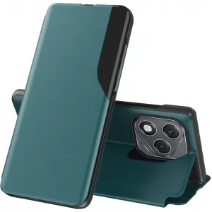 Phonesta Smart Side View Book Case hoesje voor HONOR 400 Lite - Groen