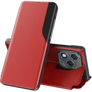 Phonesta Smart Side View Book Case hoesje voor HONOR 400 Lite - Rood
