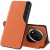 Phonesta Smart Side View Book Case hoesje voor HONOR Magic7 Lite - Oranje 0