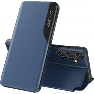 Phonesta Smart Side View Book Case hoesje voor Samsung Galaxy A15 4G/5G - Blauw