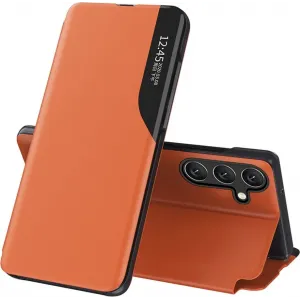 Phonesta Smart Side View Book Case hoesje voor Samsung Galaxy A15 4G/5G - Oranje