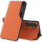 Phonesta Smart Side View Book Case hoesje voor Samsung Galaxy A35 - Oranje