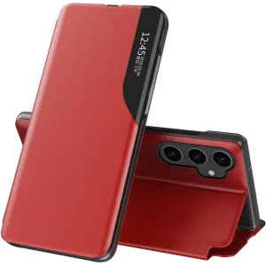 Phonesta Smart Side View Book Case hoesje voor Samsung Galaxy S23 FE/S23 Plus - Rood