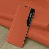 Phonesta Smart Side View Book Case hoesje voor Samsung Galaxy S25 Ultra - Oranje 2