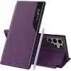 Phonesta Smart Side View Book Case hoesje voor Samsung Galaxy S25 Ultra - Paars 0