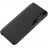 Phonesta Smart Side View Book Case hoesje voor Samsung Galaxy S25/S24 - Zwart 1