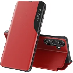 Phonesta Smart Side View Book Case hoesje voor Samsung Galaxy A16 - Rood