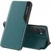 Phonesta Smart Side View Book Case hoesje voor Samsung Galaxy A36/A56 - Groen