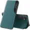 Phonesta Smart Side View Book Case hoesje voor Samsung Galaxy A36/A56 - Groen
