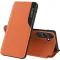Phonesta Smart Side View Book Case hoesje voor Samsung Galaxy A36/A56 - Oranje