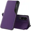 Phonesta Smart Side View Book Case hoesje voor Samsung Galaxy S25 Edge - Paars 0