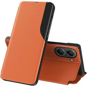 Phonesta Smart Side View Book Case hoesje voor Xiaomi Poco X7 Pro - Oranje