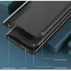 Phonesta Smart Side View Book Case hoesje voor Xiaomi 15T Pro - Oranje 4