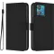 Phonesta Soft Skin Book Wallet Case hoesje voor Motorola Edge 40 Neo - Zwart