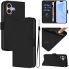 Phonesta Soft Skin Book Wallet Case hoesje voor Apple iPhone 16 - Zwart 2