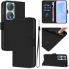 Phonesta Soft Skin Book Wallet Case hoesje voor HONOR 90 Smart/X7b - Zwart 2