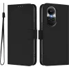 Phonesta Soft Skin Book Wallet Case hoesje voor Oppo Reno10/Reno10 Pro - Zwart