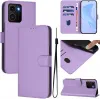 Phonesta Soft Skin Book Wallet Case hoesje voor HMD Skyline - Lichtpaars 2